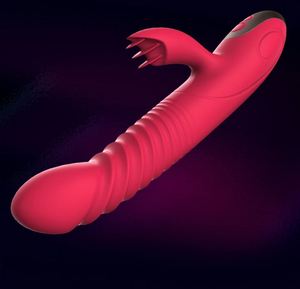 <span class=keywords><strong>LIBO</strong></span> Big Fish Tongue Vibrador de calentamiento automático para damas Sexo Adultos Climax Estimulación Masajeador Vibración Consolador Máquina sexual - Product Image 4