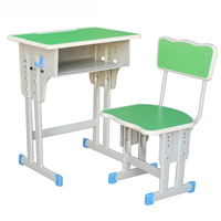 Bureaux d'école portables modernes et robustes pour enfants, pour salle de classe, avec siège individuel, bureau et chaise pour étudiants