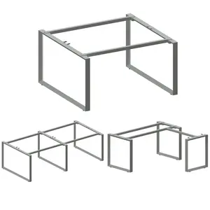 ساق إطار طاولة ملحوم معدني للطاولة