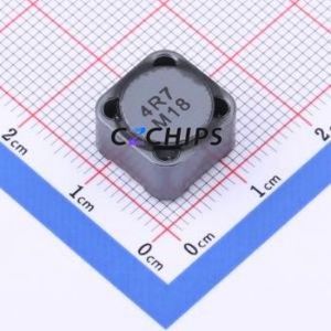 Inducteur de puissance CDRH127L125NP-4R7NC SMD, 12x12mm (Inductance : 4,7uH) (Précision : 30%) Courant nominal : 7,8A - Product Image 1