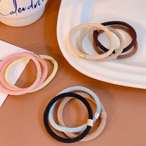 ยางรัดผมถักแบบหนาสำหรับผู้หญิงสีดำสำหรับล้างหน้า - Product Image 4