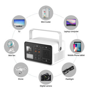 Portable 200W Mobile <b>Backup</b> Power Solar Pure Sine Wave Energy Storage Outdoor Mobile Power Supply Car Source AU Plug - Product Image 4