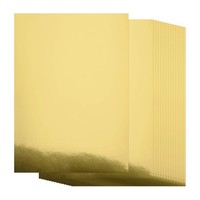 Papier doré Papier d'estampage argenté Papier d'aluminium