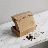 Boîtes cadeaux pliantes en carton, petit format, prix compétitif, pour l'expédition et l'emballage, personnalisables avec logo pour petites entreprises