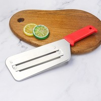 Huishoudelijke multifunctionele keukenhulpjes handmatige koolrasp roestvrij staal dubbelbladige groenteschiller