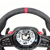 Volant en daim à fond plat pour BMW 550i 650i X1 X5m X6m X7 G02 G06 G07 G08