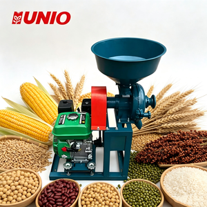 Molino <span class=keywords><strong>de</strong></span> Granos Portátil con Motor <span class=keywords><strong>de</strong></span> Gasolina <span class=keywords><strong>de</strong></span> Grado Industrial Unio, Potente, para Producción <span class=keywords><strong>de</strong></span> Alimentos Orgánicos - Product Image 1