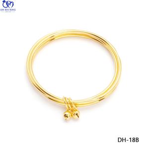 JXX Manufacturer Custom New Fashion Design Ladies 24K Gold Drop Pendant WIth 5 Styles <b>Bangles</b> Bracelet Female - Product Image 5