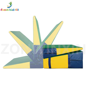 ZONWINXIN – <span class=keywords><strong>Tapis</strong></span> de <span class=keywords><strong>gymnastique</strong></span> pliables de luxe, type cale ou <span class=keywords><strong>tapis</strong></span> en forme de <span class=keywords><strong>fromage</strong></span>, pour équipement de <span class=keywords><strong>gymnastique</strong></span>, fournis directement par l'usine - Product Image 4