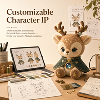 Peluche Interattivo AI Personalizzato con Funzione Vocale per Bambini e Intrattenimento Familiare, Marche di Giocattoli Autorizzate