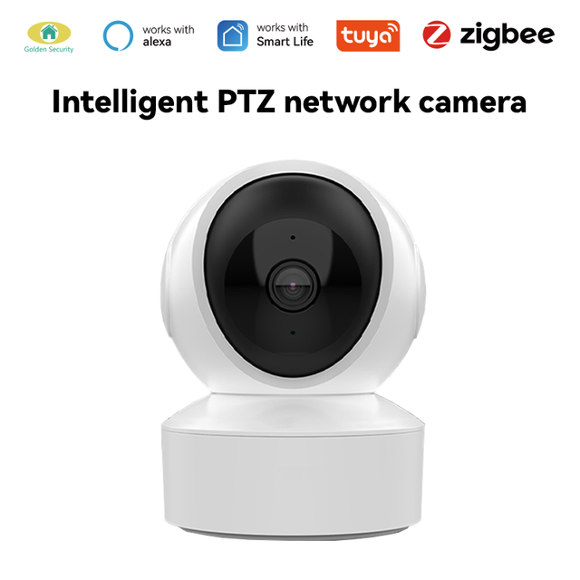 Kooyii 3MP CMOS Sensor Humanoid Motion Detection Two-way Pan/Tilt Indoor WIFI PTZ Security Camera with Cloud Storage