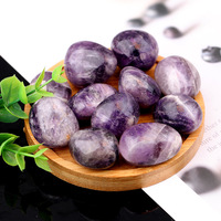 Vente en gros de pierres précieuses naturelles de 100 g, pierres roulées, produits spirituels, pierres de guérison en quartz clair naturel pour la décoration