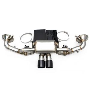 Escape Trasero Personalizado SS304 para Porsche 911 992/992.1/992.2 GT3 RS 4.0L 2017-2023 Boska con Válvula Inteligente y Control Remoto - Product Image 1