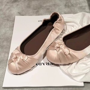 Zapatos Planos Plateados con Lazo, Corte Bajo, Estilo Francés, Primavera 2026, Nueva Llegada, Transpirables y Cómodos para Mujer - Product Image 4