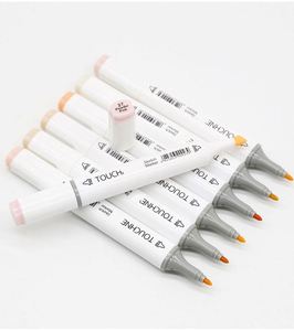 ปากกามาร์คเกอร์แอลกอฮอล์แบบถาวร รุ่น BV-SM02 24 สี แบบหัวคู่ สีพื้นฐาน/สีผิว ปลายไฟเบอร์/หัวกลม/หัวตัด  ตัวด้ามพลาสติก ไม่ลบได้ - Product Image 3