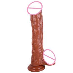 Lange Zuignap Siliconen Paddestoel 30Cm Pils Zacht Pvc Realistische Dildo Zuignap 12 Inch Dildo Voor Vrouwen Vagina - Product Image 1