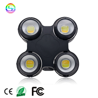 Shangcheng bonne performance étanche ip65 4x100w cob blinder extérieur scène étanche Led par lumière