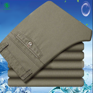 <span class=keywords><strong>Pantalon</strong></span> Décontracté <span class=keywords><strong>Homme</strong></span> sur Mesure et en Stock, Fournisseur Transfrontalier B2B, <span class=keywords><strong>Pantalon</strong></span> en Coton Toutes Saisons pour Hommes Âgés et d'Âge Moyen - Product Image 4