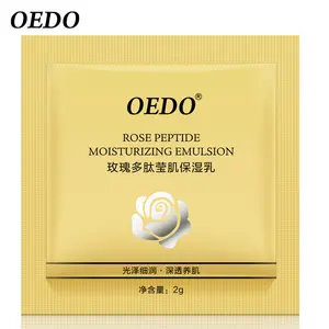 OEDO-péptido de polipéptido rosa, emulsión hidratante fino de brillo, control de carepiel de la piel, agua, crema facial