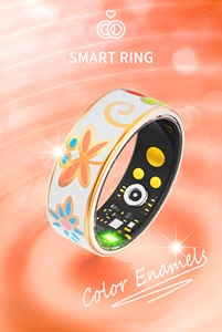 Anneau intelligent R18, tracker de santé et de forme physique, moniteur de fréquence cardiaque, d'oxygène sanguin et de sommeil, étanche IP68, contrôle par application, pour hommes et femmes, fréquence cardiaque - Product Image 2