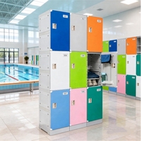 Armoire de rangement en plastique ABS, casier de rangement personnel, casier de sport, étanche