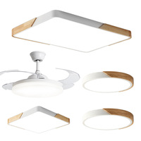 Plafonnier LED en fer de style nordique Tmall Elf, en acrylique, avec télécommande, intensité variable, pour salon, chambre et toute la maison