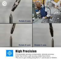 Robot de Soldadura Industrial de Seis Ejes con Protección IP67, Manipulador de Soldadura por Arco para Fabricación Automotriz y Metallurgia