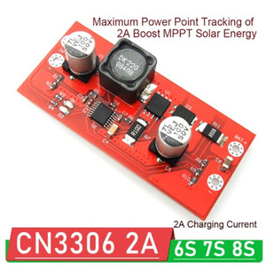 Module de chargeur de batterie solaire MPPT 18V 2A <span class=keywords><strong>Boost</strong></span> CN3306 pour batteries Li-ion LiFePO4 6S 7S 8S 24V - Product Image 2