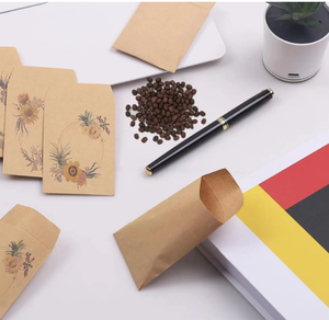 Benutzer definierte <span class=keywords><strong>Mini</strong></span> selbst klebende Kraft blume Gemüses amen Paket umschläge Kleine Papier umschläge für Samen - Product Image 2