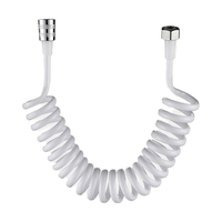 1.5/2/3m tuyau de douche télescopique tuyau à ressort en spirale toilette Bidet pulvérisateur ligne téléphonique tuyau de plomberie accessoires de salle de bain