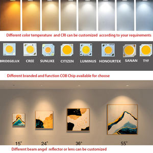 보드에 DOB 드라이버 밝기 조절이 가능한 통 <span class=keywords><strong>6W</strong></span> 매입형 룸 방수 <span class=keywords><strong>LED</strong></span> 천장 조명 욕실 침실 <span class=keywords><strong>LED</strong></span> 통 - Product Image 6