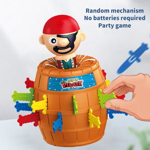 <span class=keywords><strong>Jeu</strong></span> de <span class=keywords><strong>pirate</strong></span> <span class=keywords><strong>pop</strong></span>-<span class=keywords><strong>up</strong></span> à succès, jouet d'épée à tirer, en plastique, interactif, pour jouer en intérieur en famille, cadeau de Noël pour enfants - Product Image 4
