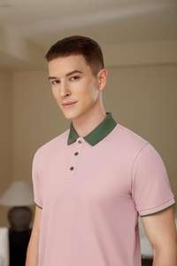 Camisetas Casuales de Verano para Hombre de la Más Alta Calidad, 100% Fibra de Hielo Iónico, Tejido de Punto Estampado, Secado Rápido, Manga Corta - Product Image 5