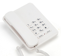CFH--Design élégant Téléphone basique Téléphone de bureau pour usage domestique/bureau