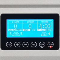 Centrifugeuse de laboratoire haute vitesse TG18, 18500 tr/min, microcentrifugeuse de paillasse avec écran LCD et options de rotors multiples