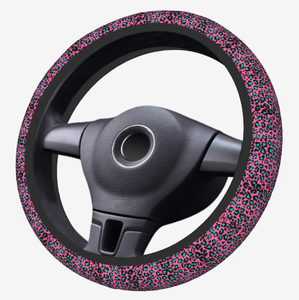 Funda Elástica de Neopreno para Volante de Coche, Protector de Volante Antideslizante y Engrosado, Ajuste Universal para la Mayoría de los Vehículos - Product Image 3