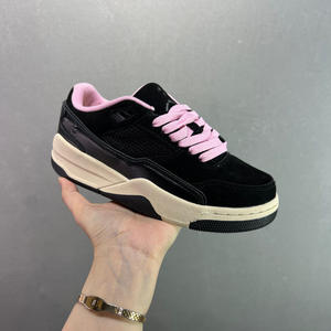 Baskets basses rétro à lacets pour hommes et femmes, décontractées, antidérapantes, durables, en coton, style <span class=keywords><strong>skate</strong></span>, rehaussantes, nouveauté - Product Image 2