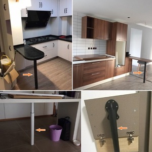 Katlanır fonksiyonlu teleskopik bacak <span class=keywords><strong>RV</strong></span> masa römorklar ve Campervans için modifiye araba koltukları - Product Image 6