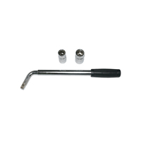 Clé à douille rétractable double type L Wheelsky, neuve, multifonction, pour pneus – Fourniture directe usine
