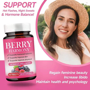 Reguladores Hormonales de Alta Calidad para Mujeres, Berry Harmony y Extracto de Brotes de Soja para la Salud Femenina - Product Image 4