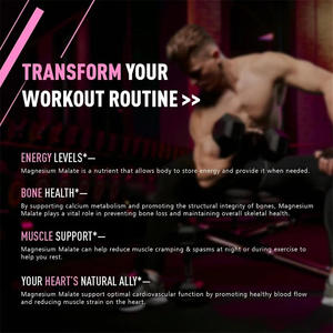 Gommes au malate de magnésium, adaptées aux adultes et aux adolescents, peuvent améliorer la mémoire, soulager la fatigue nerveuse et aider à apporter de l'énergie. - Product Image 5