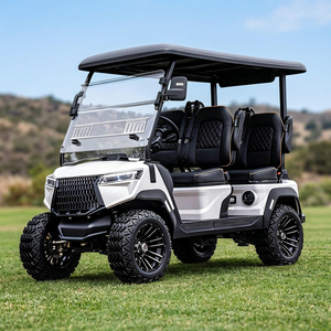 Carrito de Golf Todoterreno, Confiable, para 4 Personas, para Campos de Golf, Eléctrico, para Uso en Carreteras No Públicas - Product Image 1