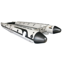 Vente directe usine Goboat 7m Bateau Catamaran Gonflable à Grande Vitesse GTG700 pour 12 Personnes