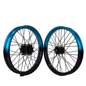 ชุดล้อคุณภาพสูงสำหรับ Light Bee X ปี 2019-2023 <span class=keywords><strong>ล้อ</strong></span>หน้า <span class=keywords><strong>17</strong></span>*1.6 <span class=keywords><strong>ล้อ</strong></span>หลัง <span class=keywords><strong>17</strong></span>*<span class=keywords><strong>1.85</strong></span> ชุดล้อแม็กซ์สำหรับมอเตอร์ไซค์วิบากไฟฟ้า - Product Image 2