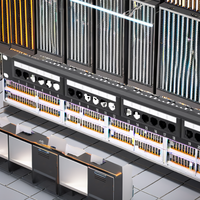 OEM/ODM 24 Port Cat5E/6/6A 1U rak dapat dipasang UTP Panel Patch untuk 19 inci kabinet jaringan