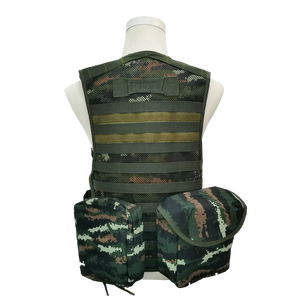 เสื้อกั๊กตาข่ายระบายอากาศลายพรางมีหลายกระเป๋าสำหรับล่าสัตว์และตกปลา - Product Image 6