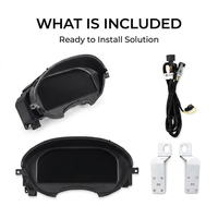 Kit de Actualización de Panel de Instrumentos con Velocímetro LCD de 12.3'' para Mercedes-Benz Clase B W218, Compatible con Modelos W218/C218/X218