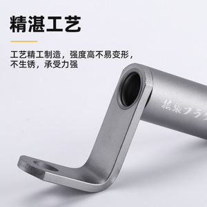 Support de téléphone en alliage d'aluminium Jiuyue pour vélo, extension de fixation pour éclairage et compteur de vélo - Product Image 3