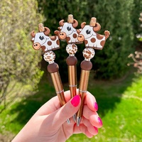 Offre Spéciale de qualité alimentaire bricolage Beadabl stylos dessin animé Animal souris en gros 3d Silicone perles focales