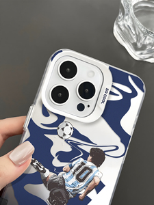 Football argentin # <span class=keywords><strong>Coque</strong></span> <span class=keywords><strong>iPhone</strong></span> 10 motifs, motif abstrait effet éclaboussures, antichoc, compatible avec 17/16/15/14/13 <span class=keywords><strong>Pro</strong></span> <span class=keywords><strong>Max</strong></span> - Product Image 5